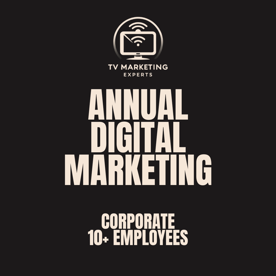 Yearly Marketing Package (Corporate) 10 or more employees