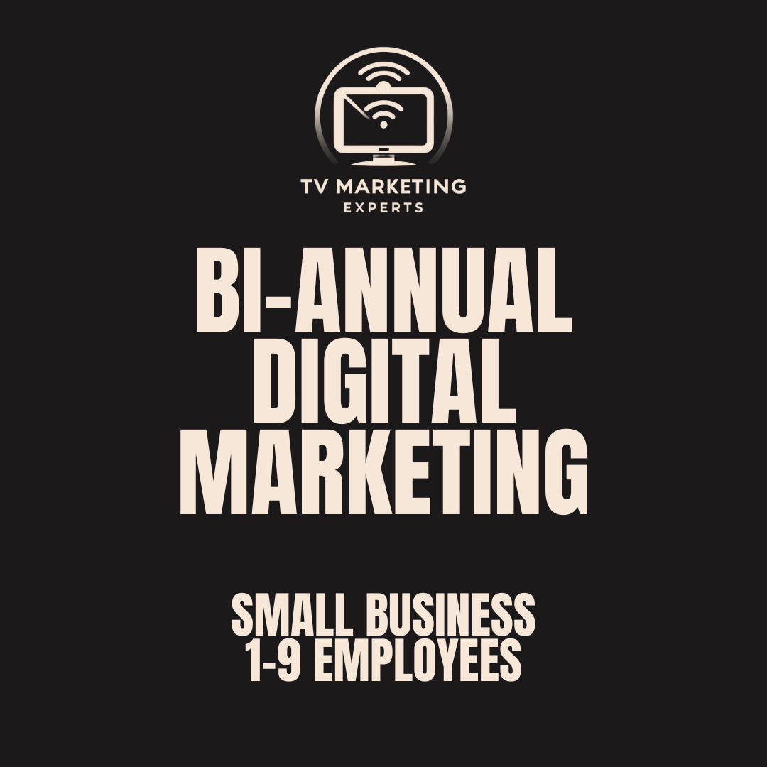 Bi-Annual (6 Months) Marketing Package (Small Business 1-9 Employees)