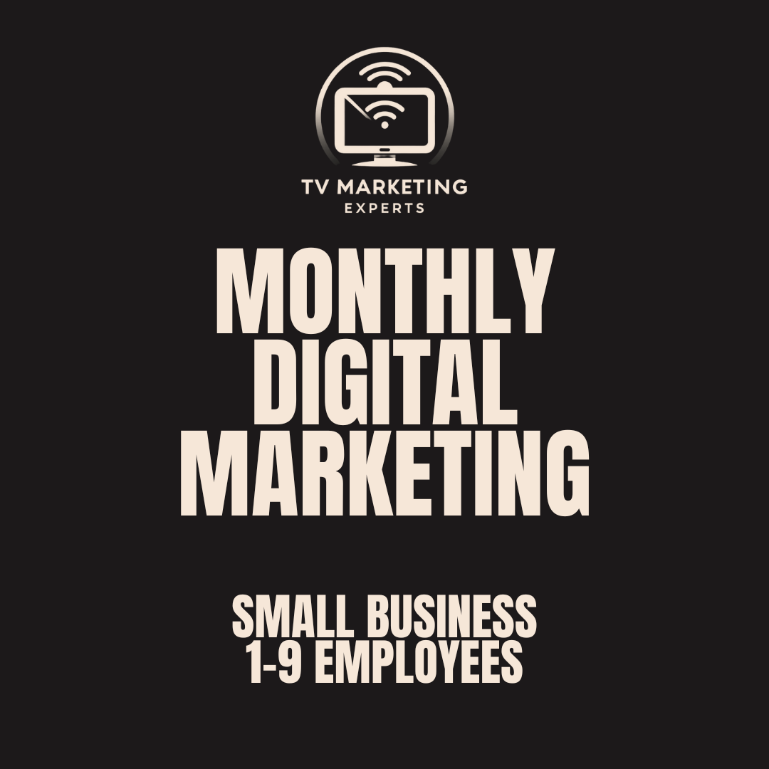 Monthly Marketing Package (Small Business 1-9 Employees)